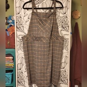 Torrid Brown Houndstooth Knit Skirt